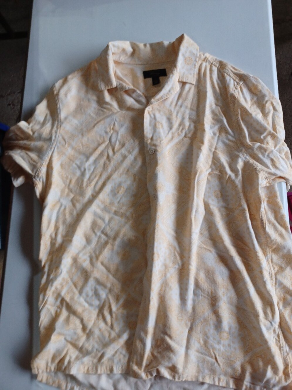 Club Room Pale Yellow Short-Sleeve Polo